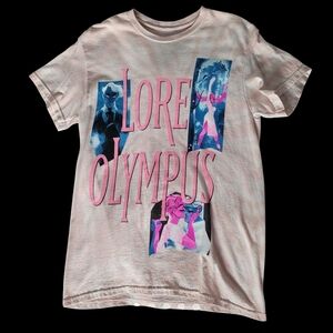 Hot Topic Lore Olympus Tee Pink NWOT
